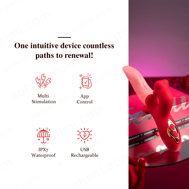 Swinging G-Spot & Clitoral Vibrator