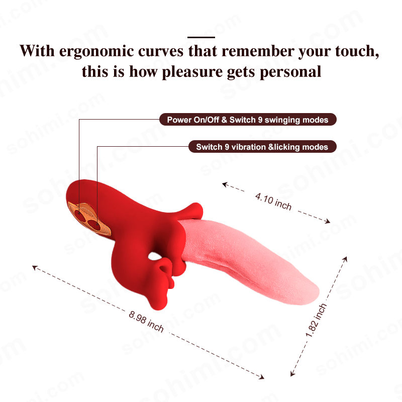 Swinging G-Spot & Clitoral Vibrator