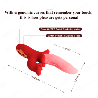 Swinging G-Spot & Clitoral Vibrator