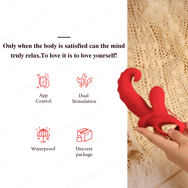 App-Controlled Thrusting G-Spot Vibrator
